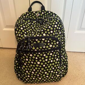 Vera Bradley Polka Dot Backpack